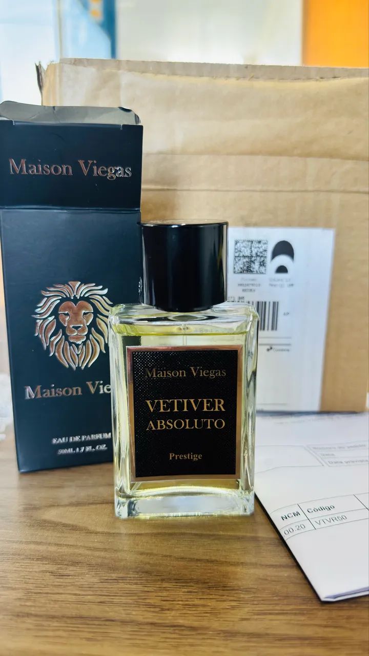 Perfume Vetiver Absoluto Maison Viegas