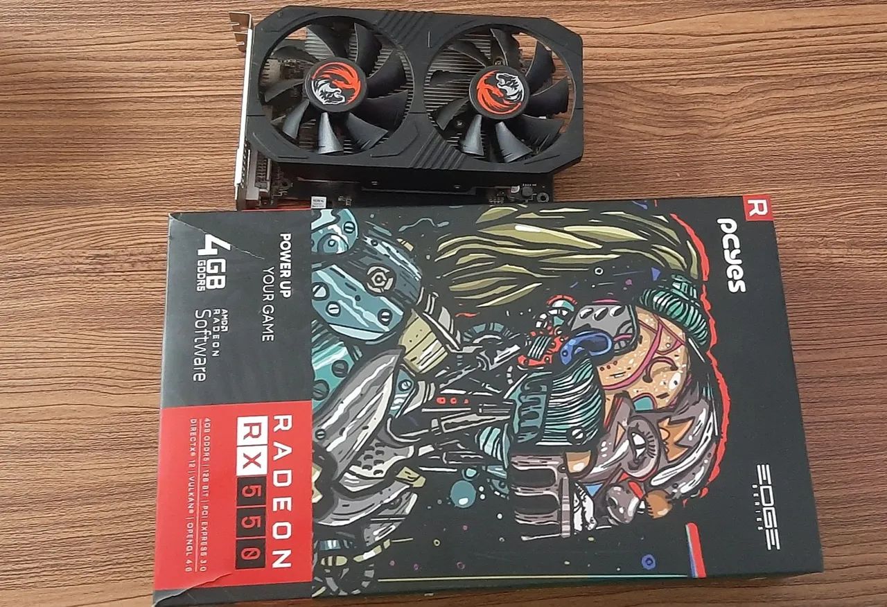 RADEON RX 550 4GB - Placas de Vídeo - Jardim Maria de Fátima, Várzea ...