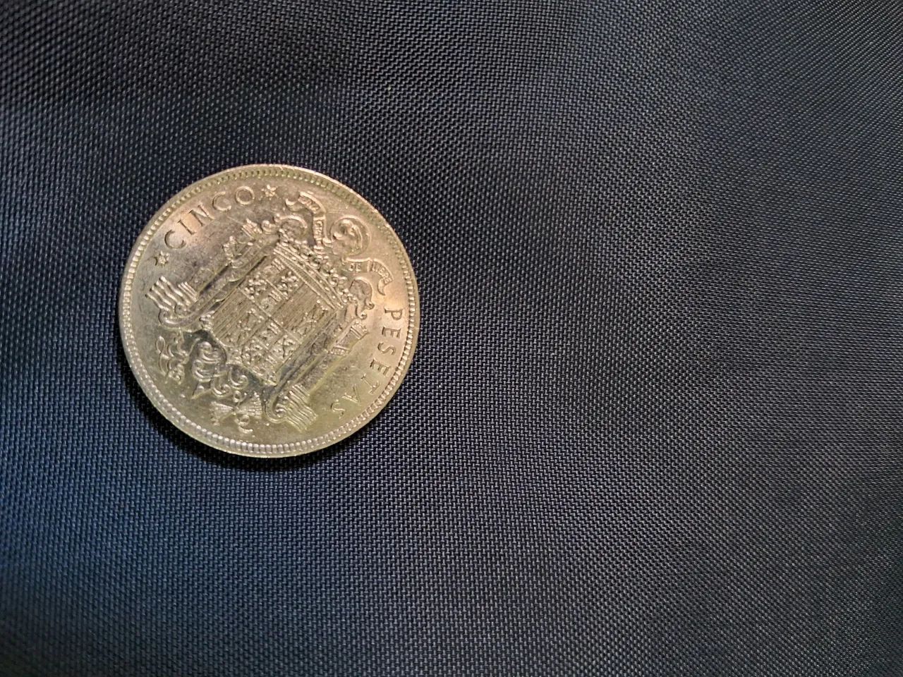  5 Pesetas Espanha  - Foto 3
