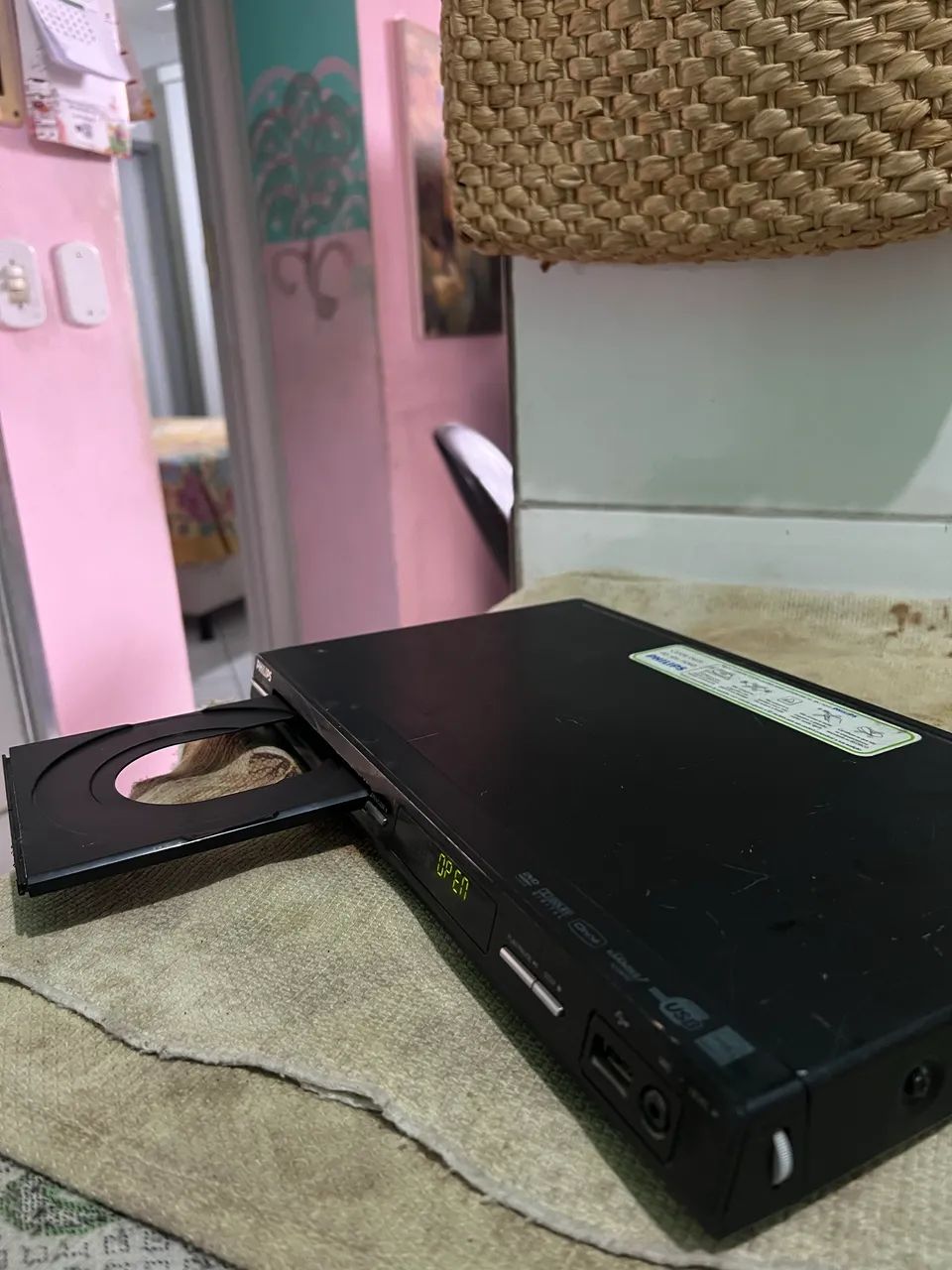 DVD Player Philips Com Entrada USB - Funcionando Perfeitamente - Foto 4