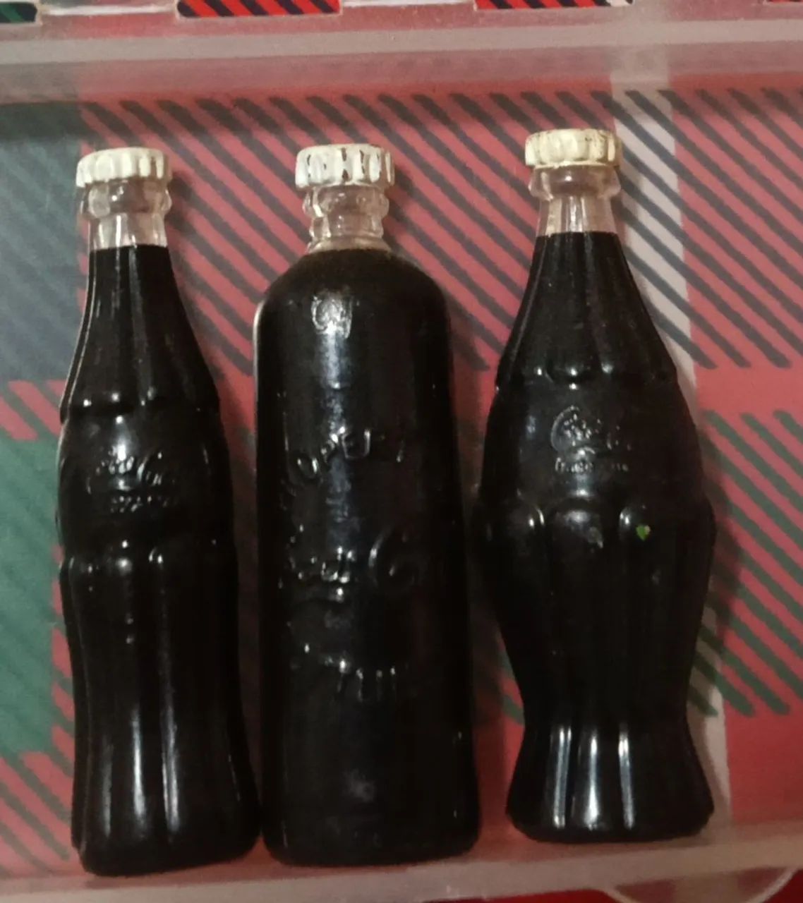 Garrafinhas da Coca-Cola raridade.