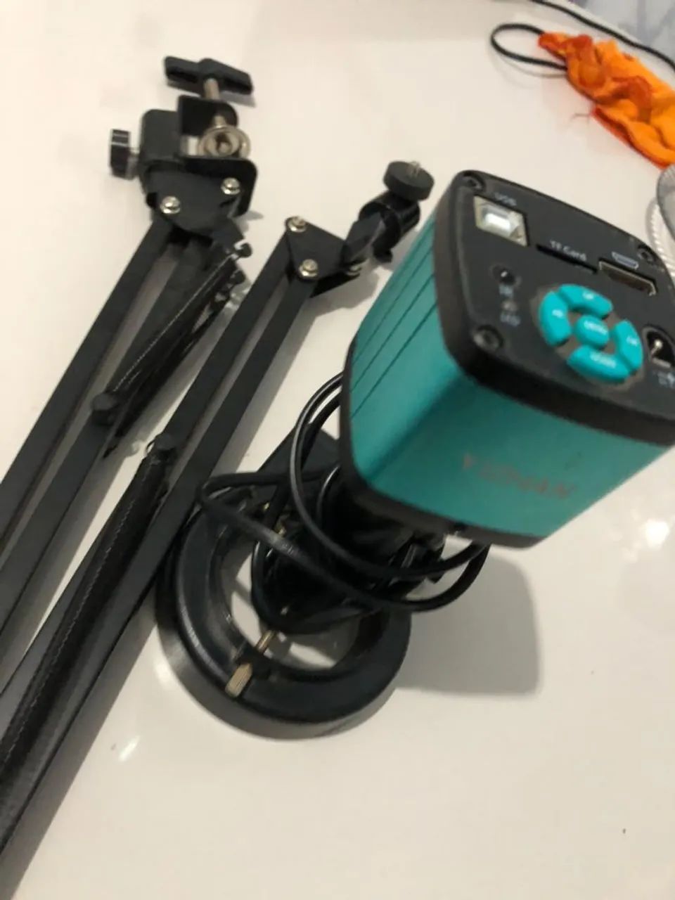 Microscópio digital com zoom óptico em 4k  - Foto 3