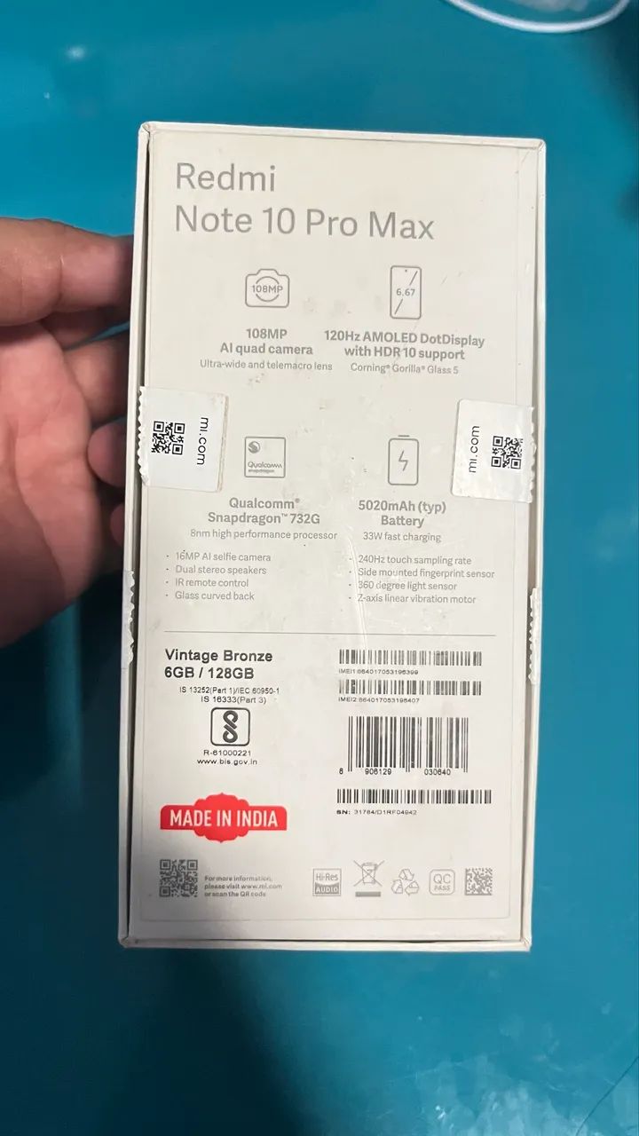 Celular note 10 pro Max Xiaomi - Foto 2