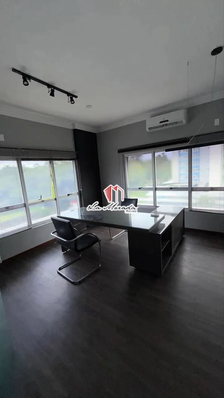 Sala no Ed Empire Center - Chapada, 77m2, 1 vaga, Mobiliada! - Foto 2