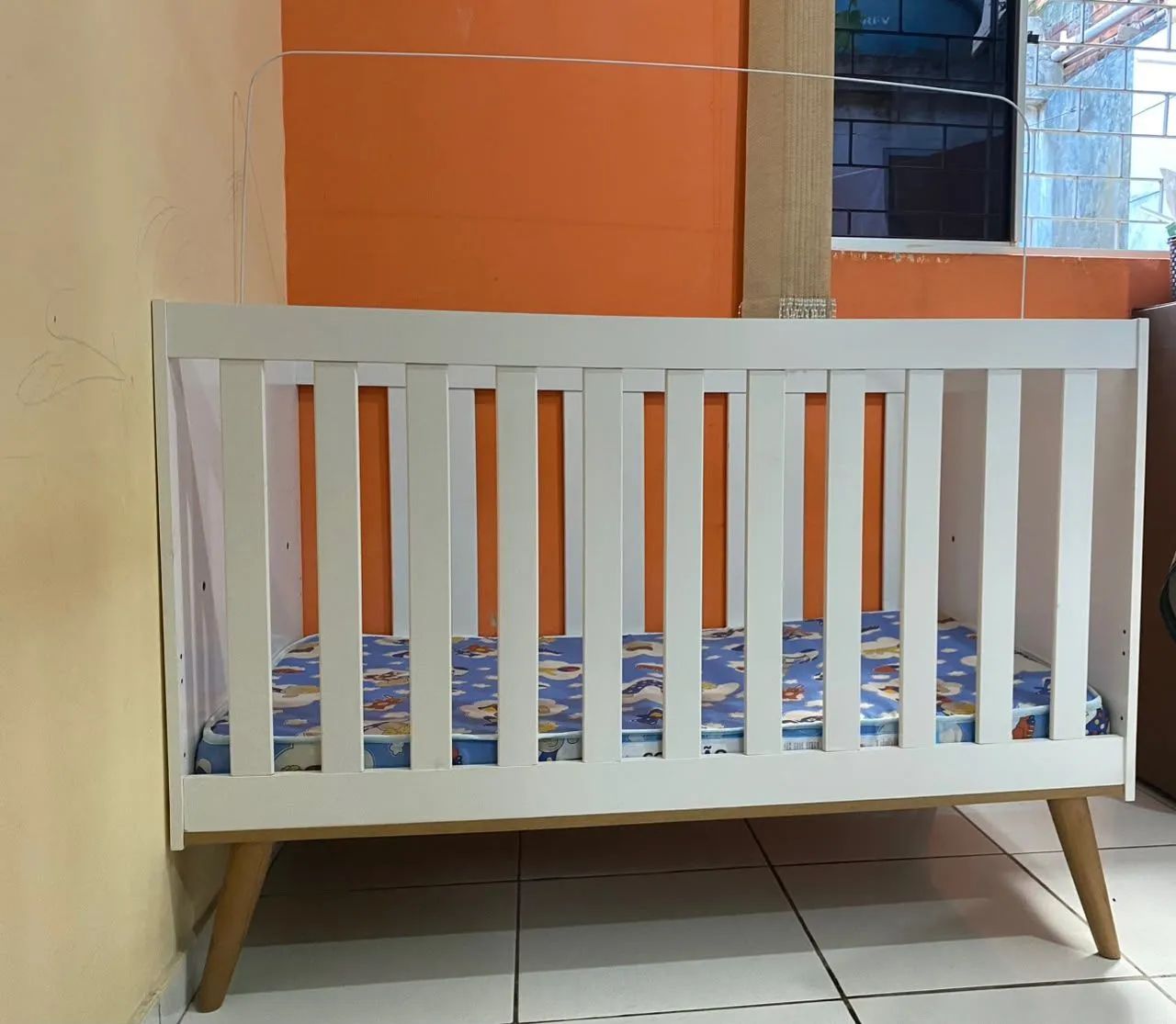 BERÇO AMERICANO 2 EM 1 (berço/cama)