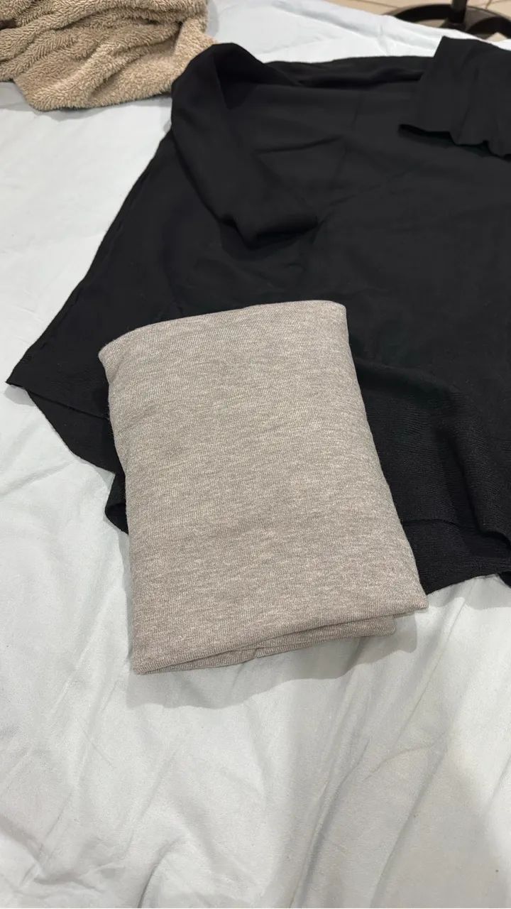 Blusa de frio - poncho NOVA  - Foto 3