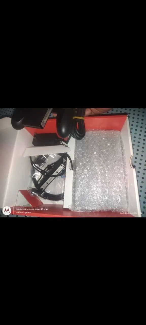 Nintendo switch oled bloqueado na caixa - Foto 3