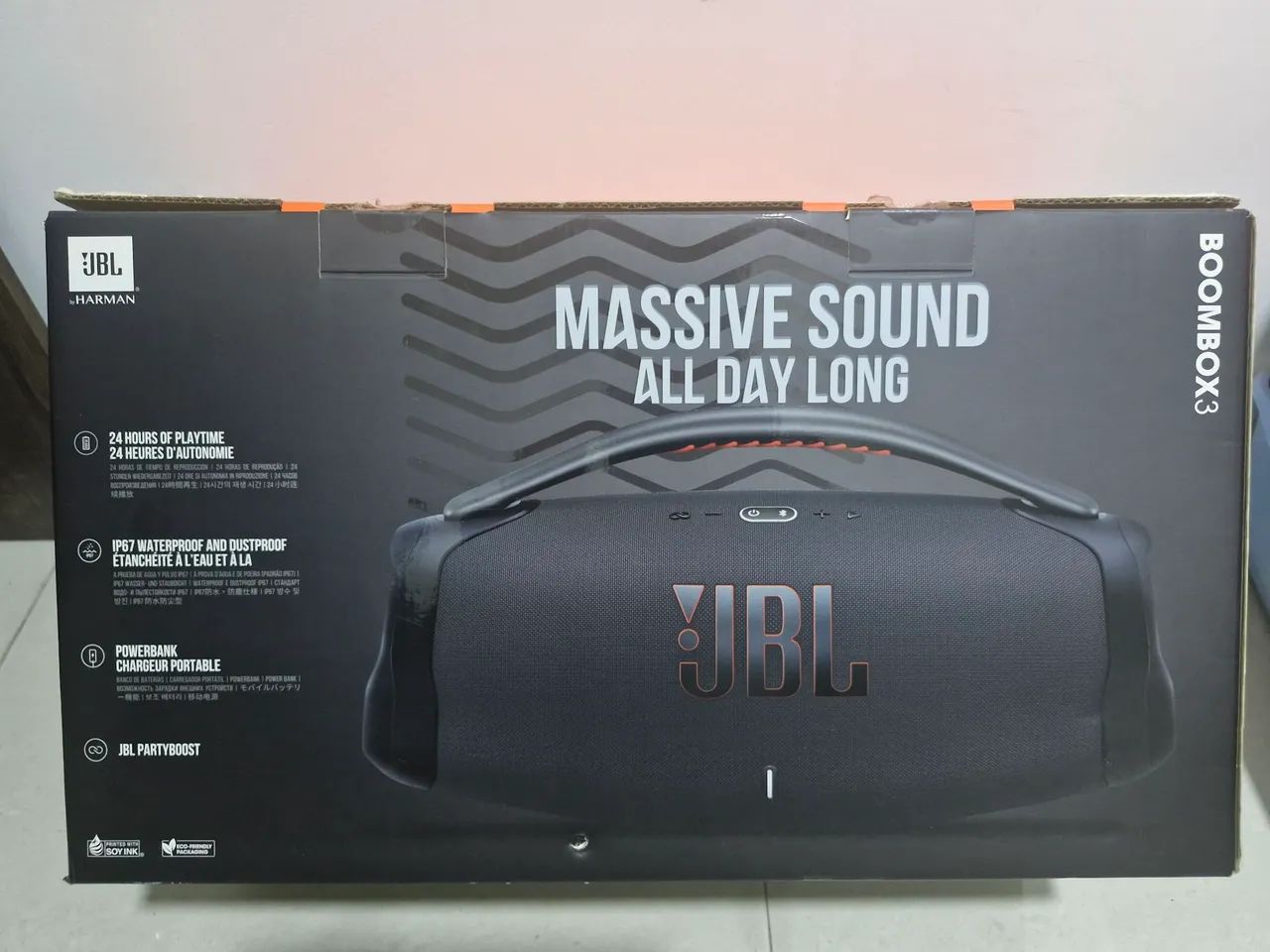 Caixa de Som Jbl Boombox 3 - Foto 2