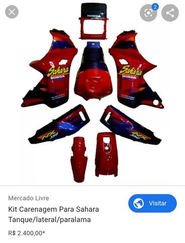 Kit carenagem Sahara 97