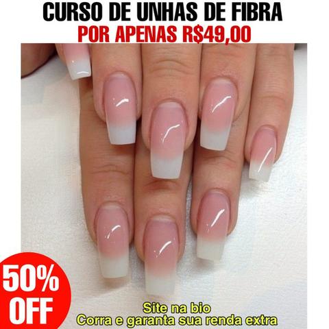 Curso de Unha de Fibra online por R$49