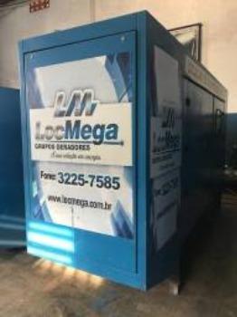 Grupo gerador turbinado interculado de 180 kva