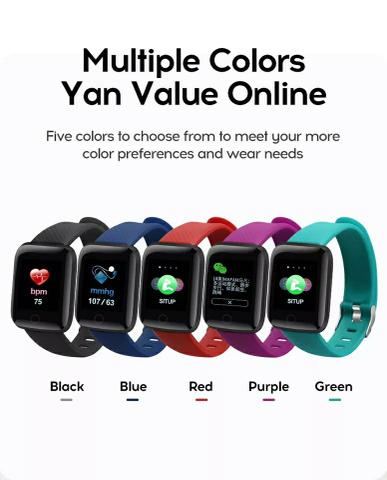 SmartWatch Inteligente Rosa ou Preto - Foto 6