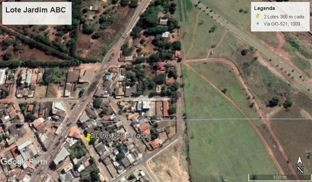 Lote escriturado no Jardim ABC, a 30 mt da pista principal