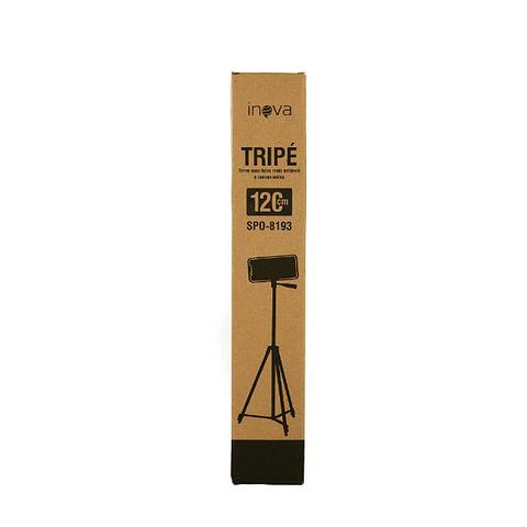 Tripé Universal Para Câmeras E Celulares 120cm Profissional SPO-8193 - Inova - Foto 4