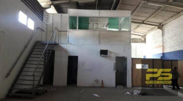 Galpão para alugar na Av. Liberdade, 500 m² por R$ 2.900/mês - Bayeux - Possui escritório, - Foto 2