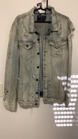 jaqueta jeans khelf