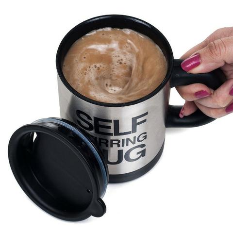 Caneca Mexedor Automático Self Stirring Mug