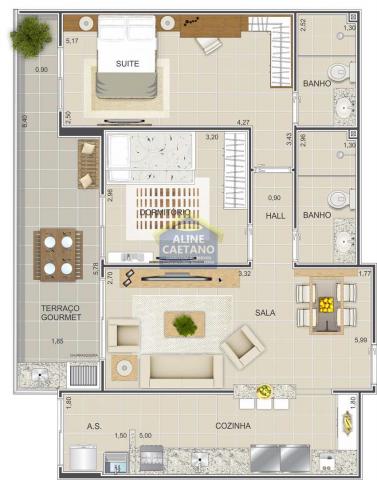 Apartamento à venda com 2 dormitórios em Guilhermina, Praia grande cod:JG07477 - Foto 9