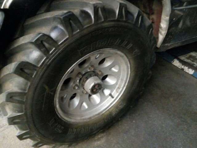 Jogo pneus off road 31"aro 15