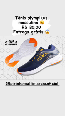 tenis olympikus e bom