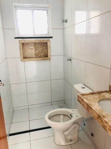 DP linda casa nova com 2 quartos 2 banheiros com fino acabamento em rua privativa - Foto 13