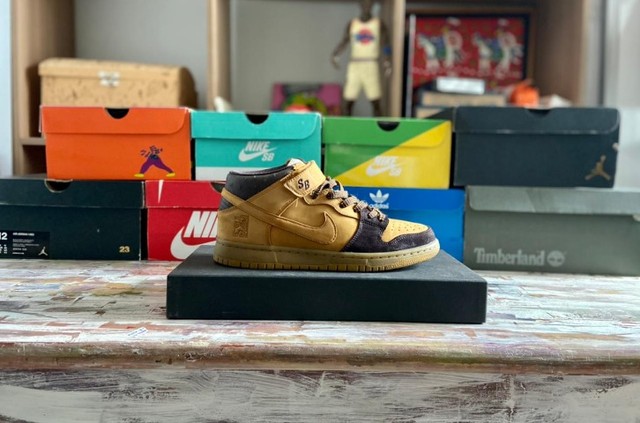 tênis nike sb dunk mid pro