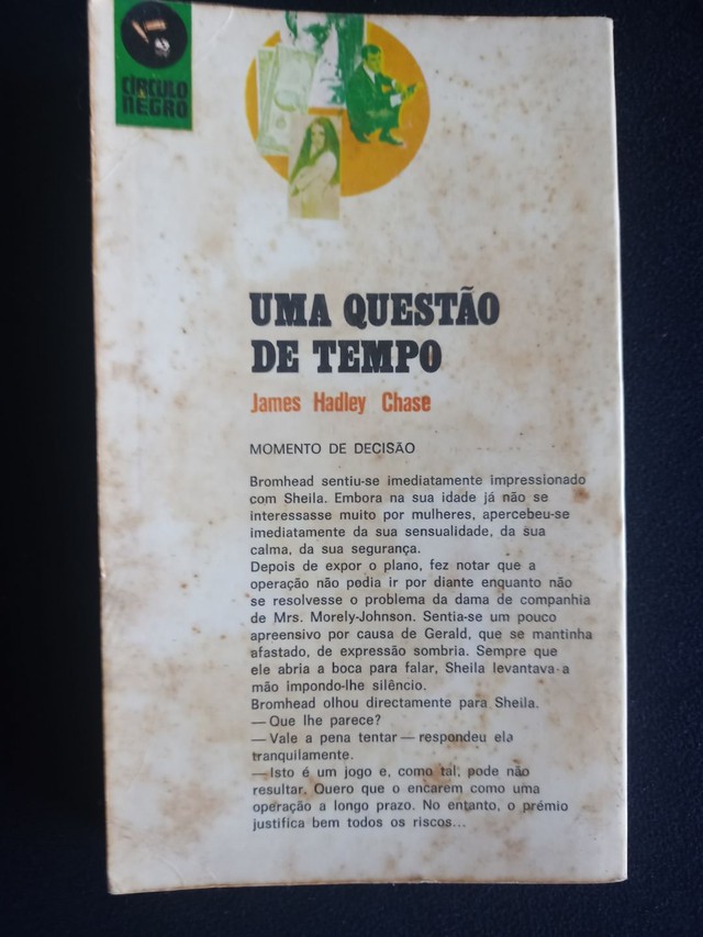 Livro Uma Questão de Tempo 