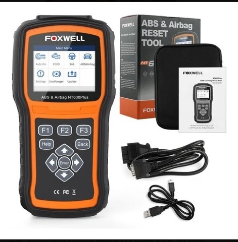 Scanner Foxwell NT630 plus - Carros, vans e utilitários - Barra