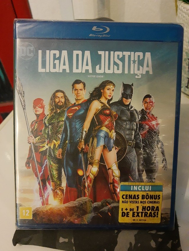 Blu-ray FILME Liga da Justiça 