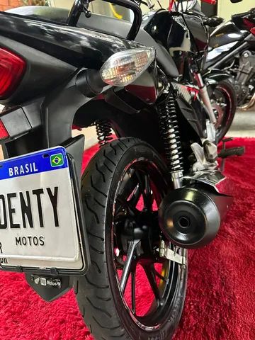 Moto Honda Fan 160 cg Preta 2019 Motos - Denty Motos
