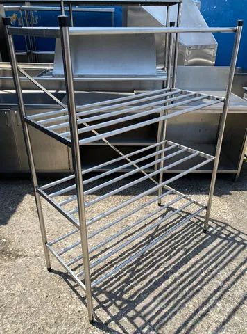 Estante inox tubular - Foto 2