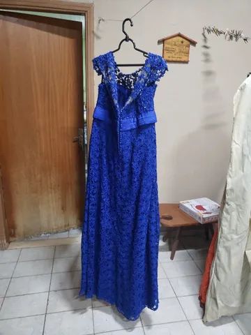 Vestido Festa Azul Roupas Vila Rica, Campo Grande 1202925398 OLX