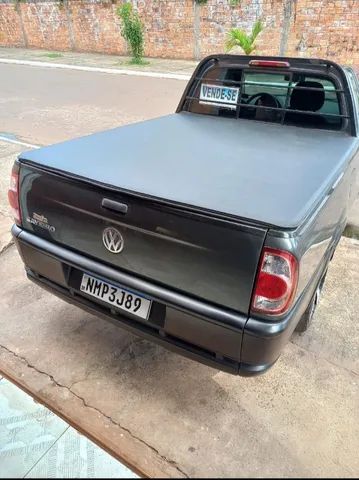 Comprar Picape Volkswagen Saveiro 1.6 G4 Titan Flex Preto 2009 em