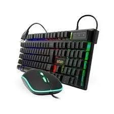 (NOVO) Kit Teclado e Mouse Exbom LEd BK-G550 - Foto 4
