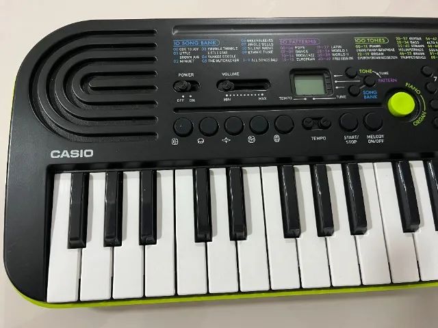 Teclado Infantil Casio Sa46 32 Teclas 100 Sons I 50 Rítimos + Fonte