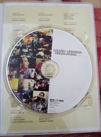 CD + DVD Legião Urbana E Paralamas Juntos 