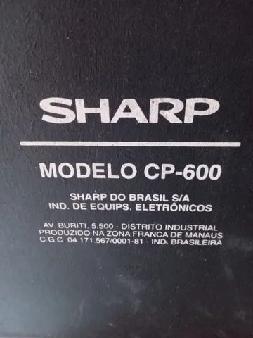 Sharp modelo cp 600 - Foto 3