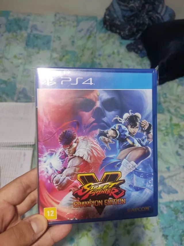 Jogo PS4 Luta Street Fighter 5 V Champion Edition Lacrado - Capcom