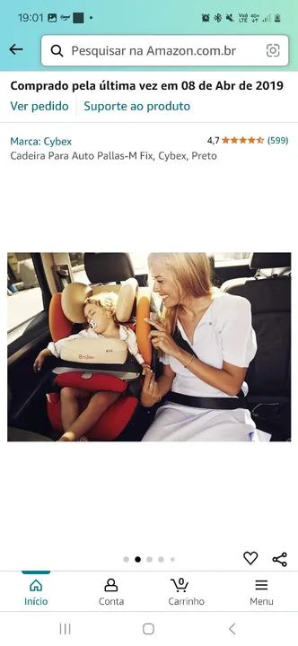 Cadeirinha Pallas M-Fix CYBEX - Foto 5