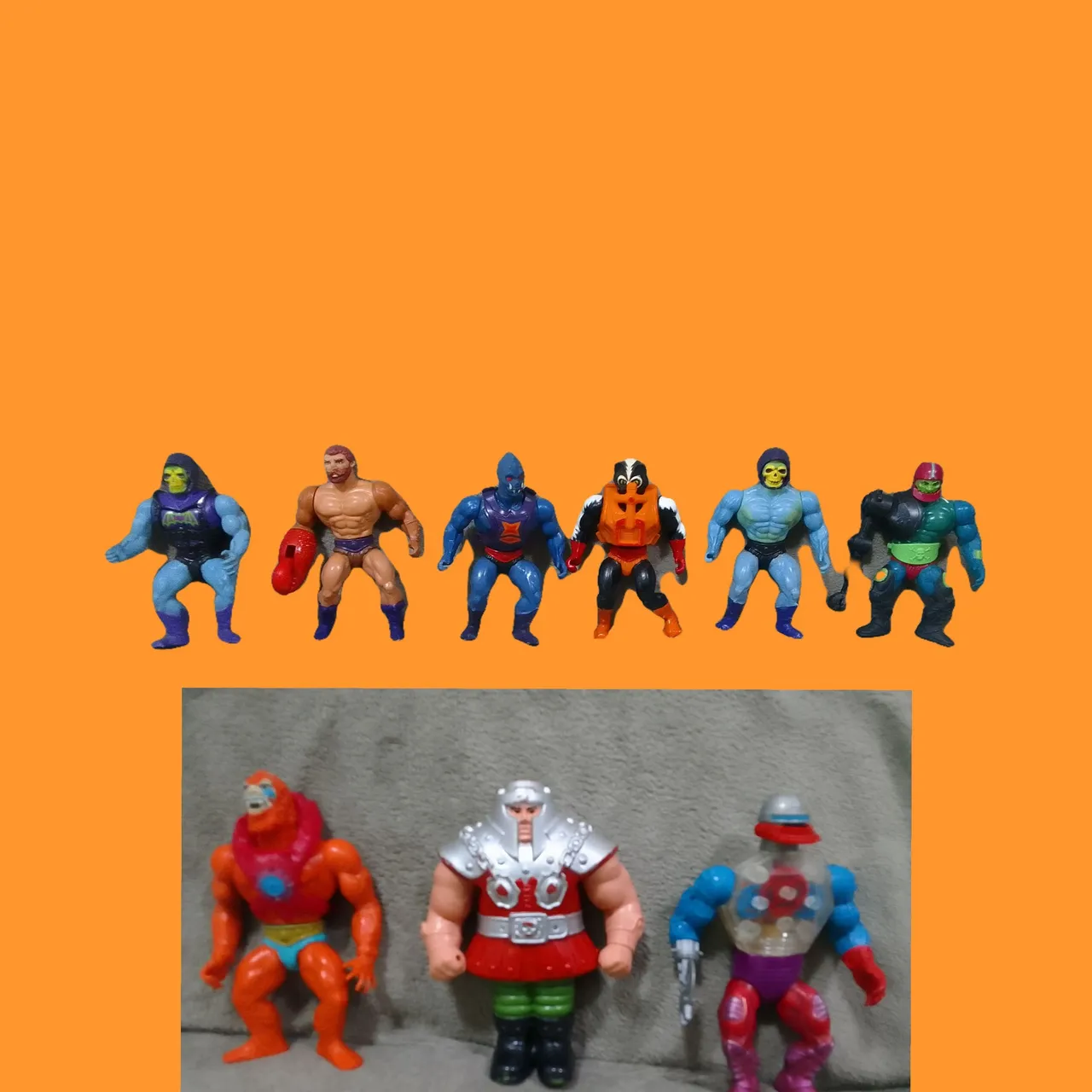 Bonecos HE-MAN vintage Decada 80' MOTU MASTERS OF THE UNIVERSE