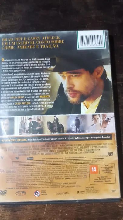 O assassinato de Jesse James filme dvd  - Foto 2