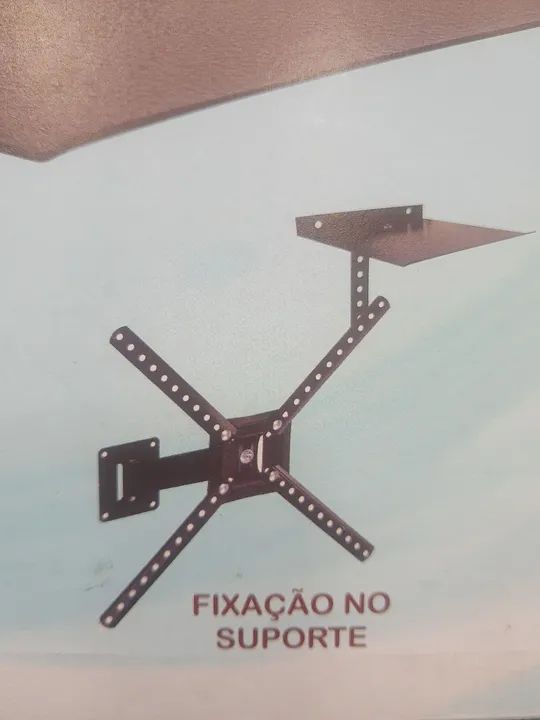 Suporte para Bandeja de Receptor, Decodificador e Modem - Connect CT-7001 - Foto 2