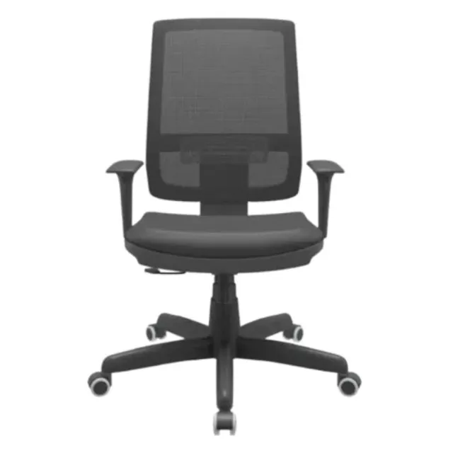 Poltrona Presidente TELA BRIZZA Sem Encosto de Cabeça Conforto Ergonômico PMD 32702