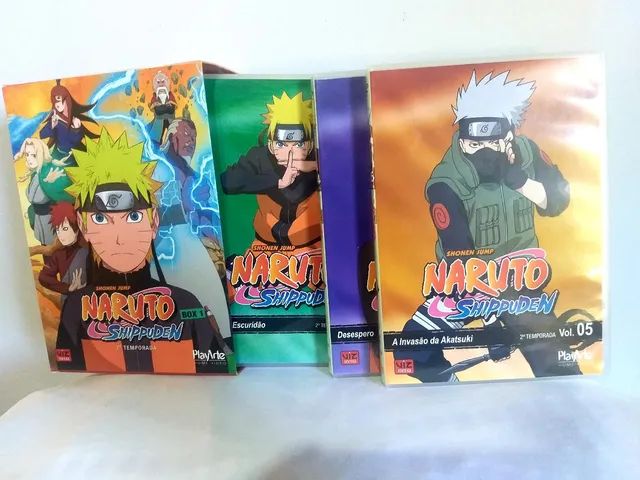 Dvd Naruto Shippuden box 1 - 2º Temporada, Original Play Arte
