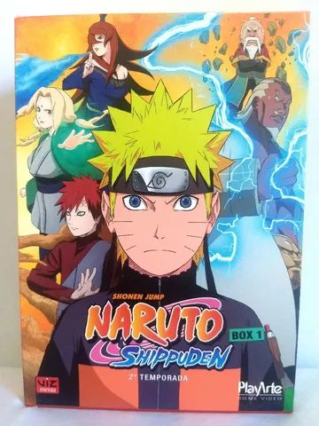 Dvd Naruto Shippuden box 1 - 2º Temporada, Original Play Arte