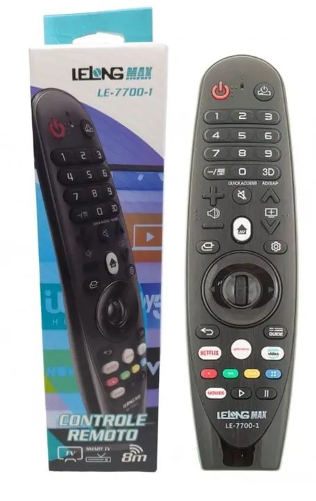 Controle Remoto Tv LG Smart Magic C/ Cursor Compatível