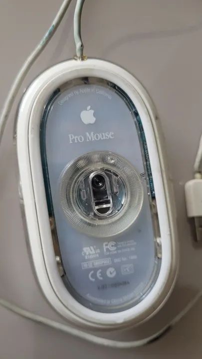Mouse Apple antigo branco - Foto 2