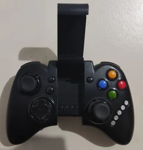 CONTROLE JOYSTICK SEM FIO ÍPEGA PRETO  - Foto 3