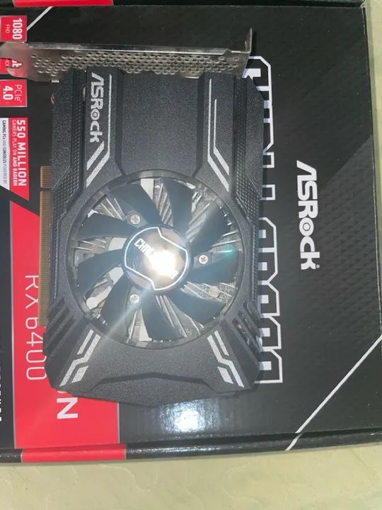 RX 6400 4GB ASRock - Foto 6