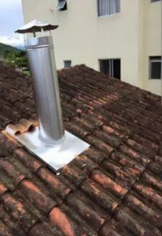 Fabricamos chaminé e filtro de fumaça 